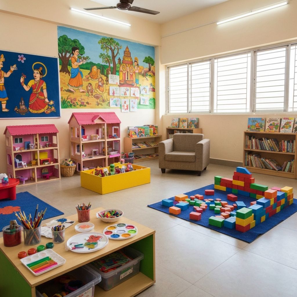 Preschool classroom setup